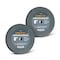 Powertec Aluminum Oxide Grinding Wheel, 8 in. x 1 in. with 5/8 in. Arbor, 36 Grit, 2PK 15516-P2 - alternate 1